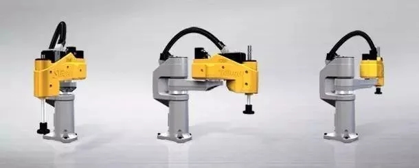 SCARA robot used in circuit board coil detection process