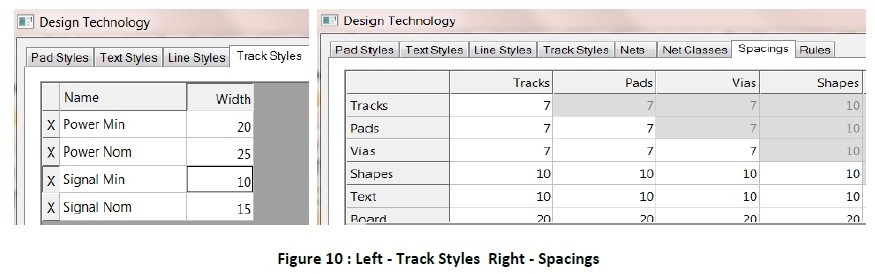 Settings symbol Styles and match