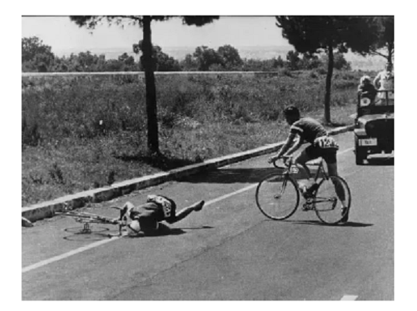 At the 1960 Rome Olympics, Danish cyclist Knud Enemark Jensen died after falling off his bicycle.