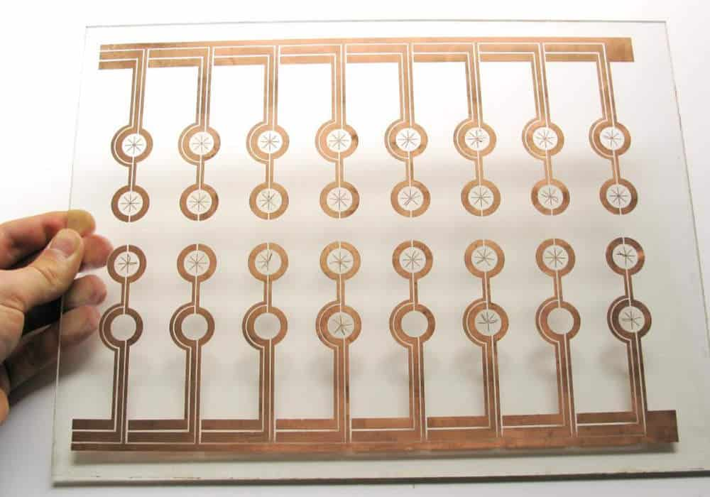 Transparent Printed Circuit Board (PCB)