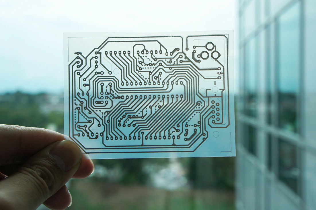 Glass Transparent Printed Circuit Board