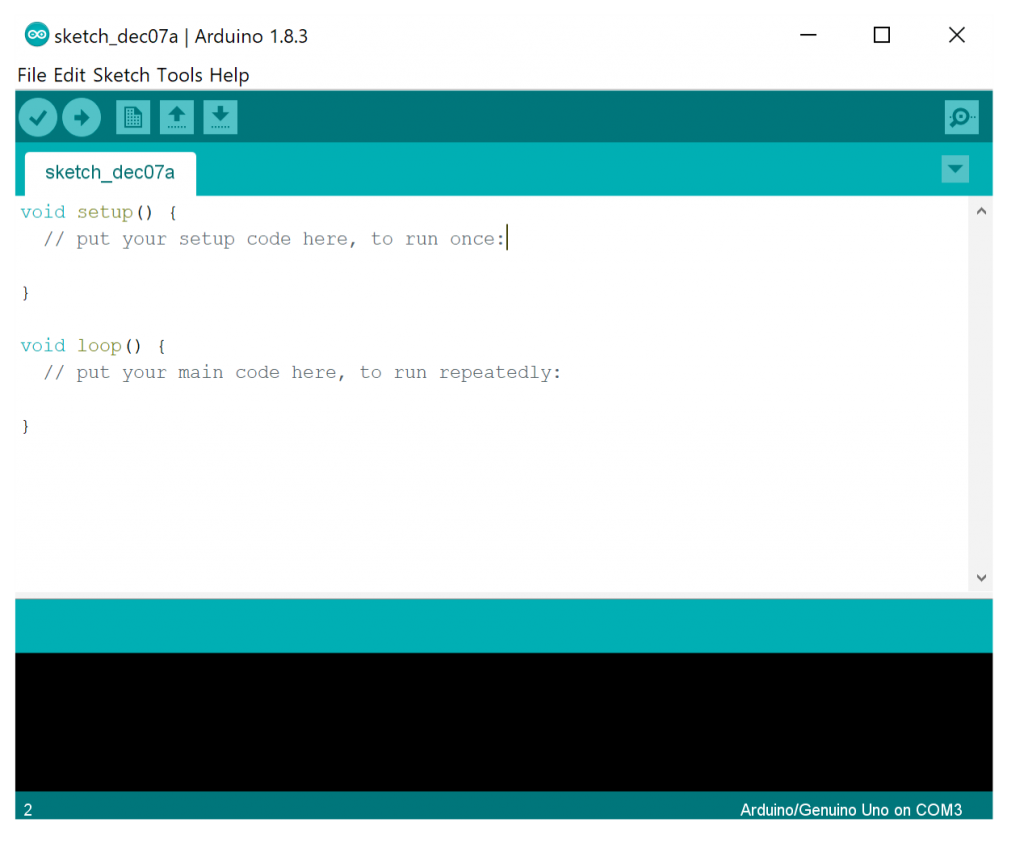 Arduino IDE for the programming