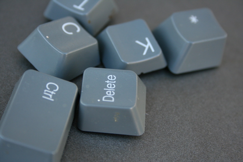 Keys of a keyboard