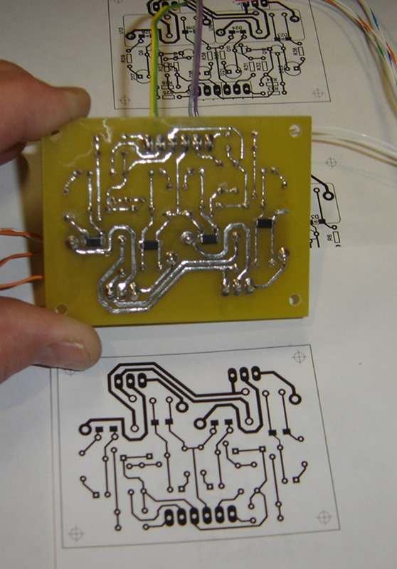 Printed PCB design