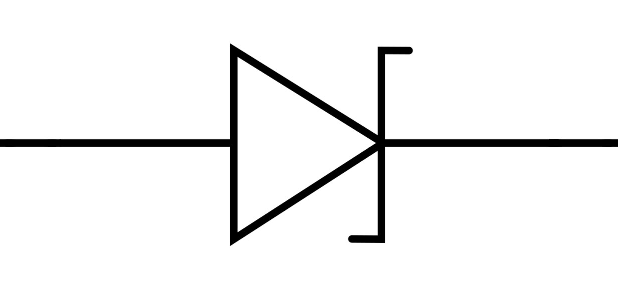 Zener Diode - Electronic Symbol