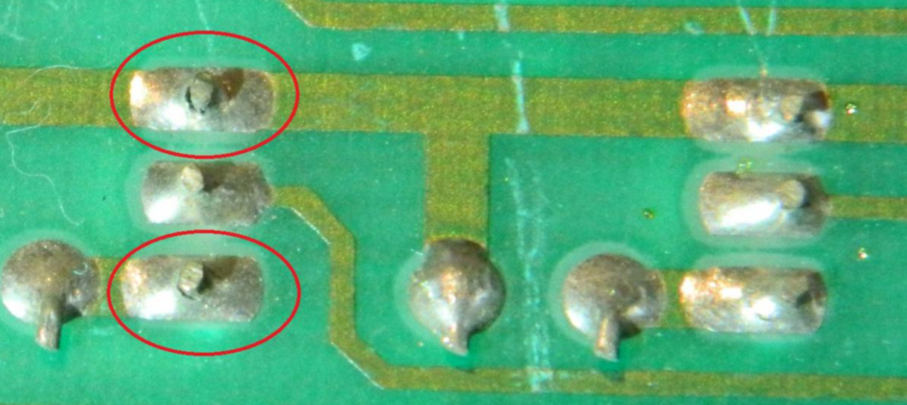 Dry Solder Joint