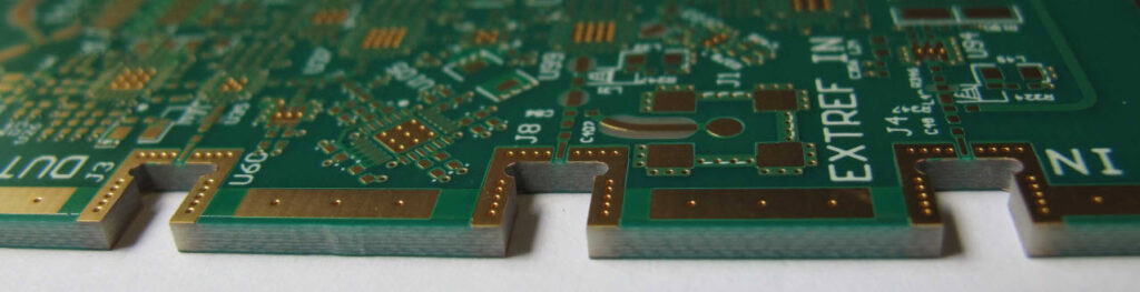 copper to the PCB edge