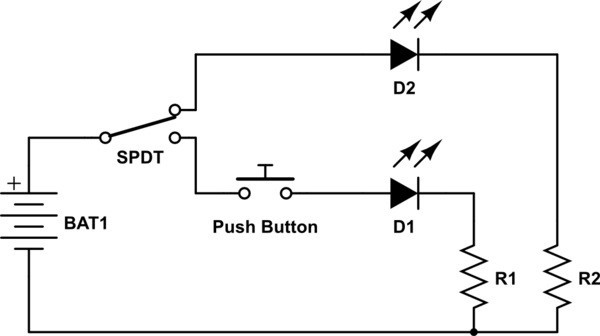 SPDT connected to a control system