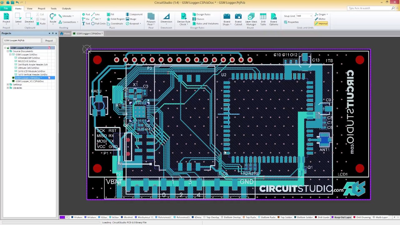 CircuitStudio PCB design software