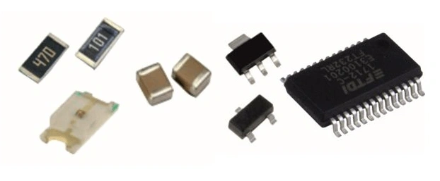 an SMD is soldered directly onto PCB pads without requiring drilled holes.