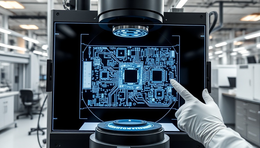 Modern X-Ray inspection equipment used for PCB quality control