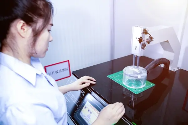 PCB microsection analysis laser sample cutting machine