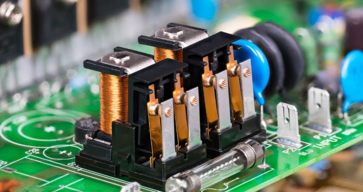 electronic components power transformer module in PCB power supply