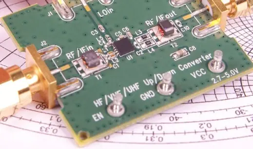 PCB assembly for microwave and RF circuits, highlighting controlled impedance in high-frequency designs.