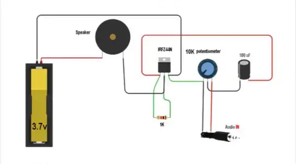 Amplificateur audio simple
