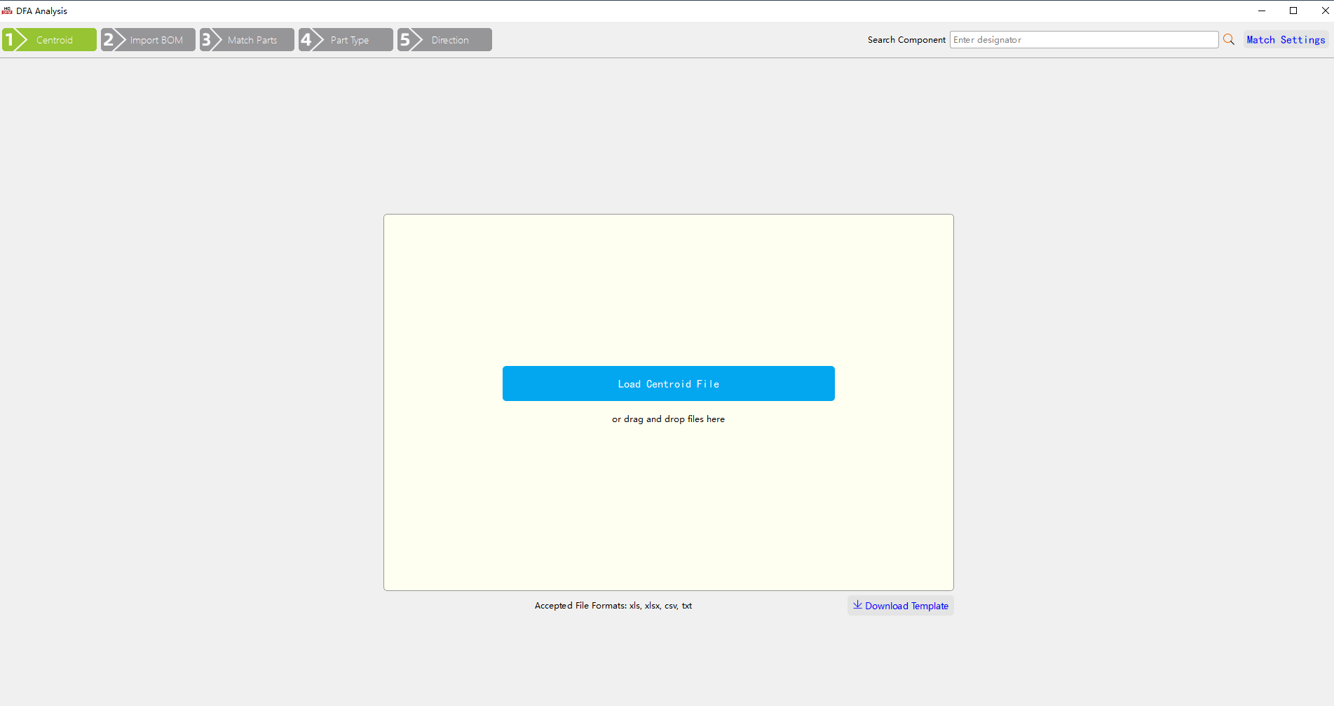 HQDFM DFA Analysis Function