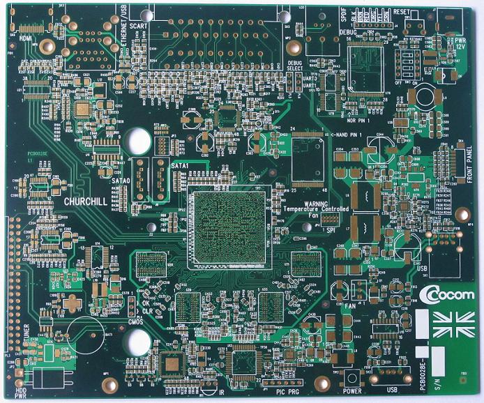 10 layers Industrial Control PCB
