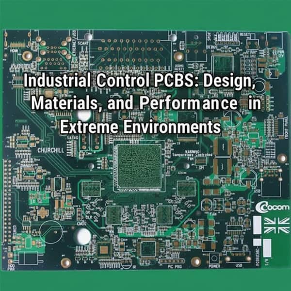 Industrial Control PCBs: Design, Materials, and Performance in Extreme Environments