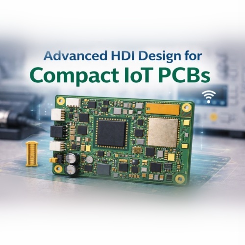 HDI PCB Design for Compact IoT Controllers: A Step-by-Step Project Guide