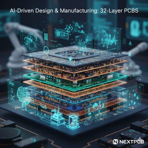 AI-Driven PCB Design Automation: DFM Engineering Guide for 32-Layer High-Order PCBs