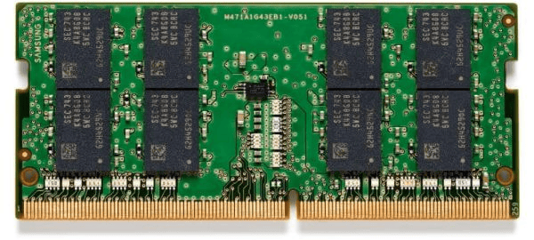 Samsung automotive DRAM chips mounted on a green FR4 PCB.