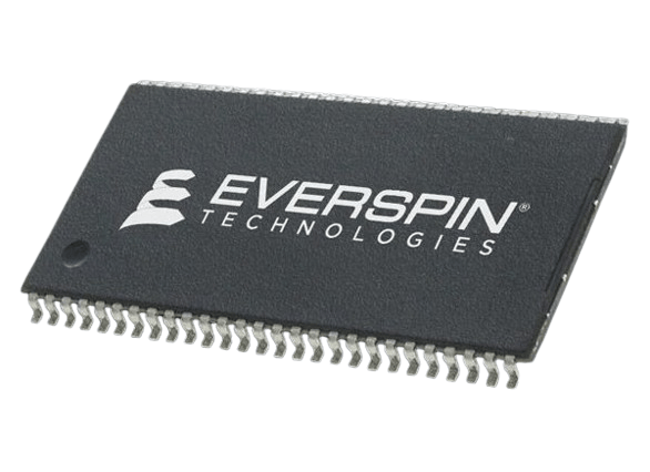 Everspin MRAM (Magnetoresistive RAM) chip for non-volatile automotive data storage.