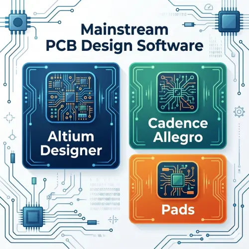 Mainstream PCB Design Software: Altium Designer, Cadence Allegro, and PADS