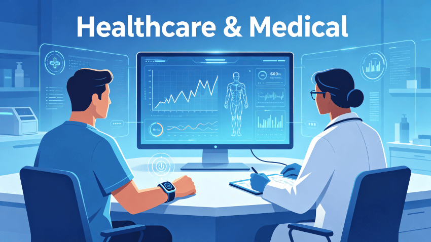 iot application in healthcare & medical