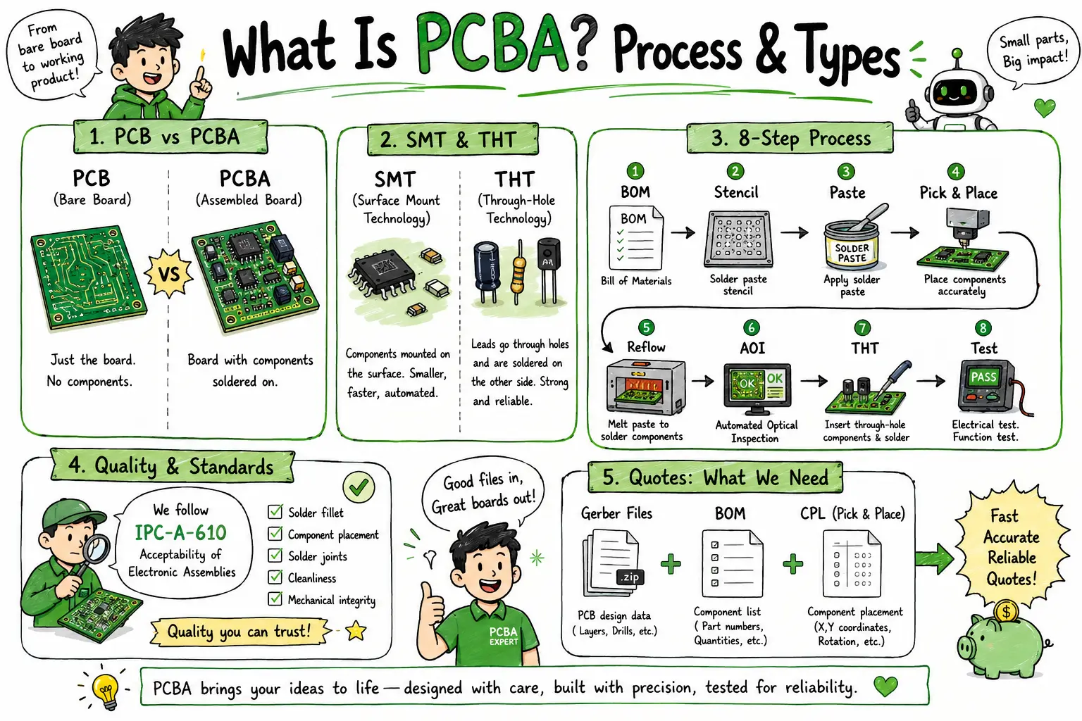 What Is PCBA? PCB Assembly Process, Types & How to Order | NextPCB