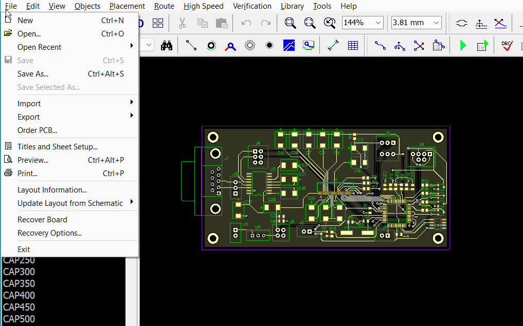 How to export KiCad XY Centroid Data