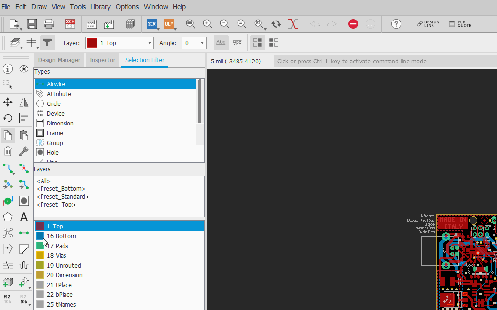 How to export centroid data from Eagle