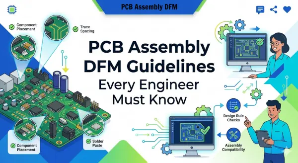 PCB Assembly DFM Guidelines Every Engineera Must Know