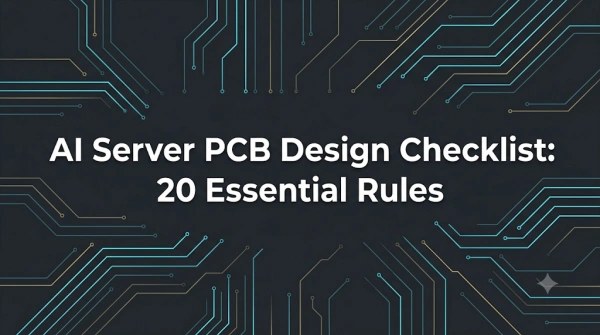 AI Server PCB Design Checklist: 20 Essential Rules