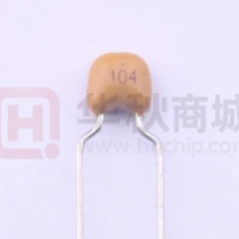 Internal structure diagram of a Multi-Layer Ceramic Capacitor (MLCC) showing ceramic dielectric and inner electrodes