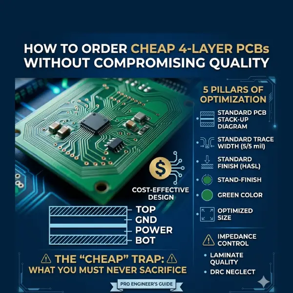 How to Order Cheap 4 Layer PCBs Without Compromising Quality: A Pro Engineer's Guide