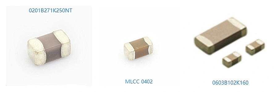 MLCC 0201 vs 0402 vs 0603 