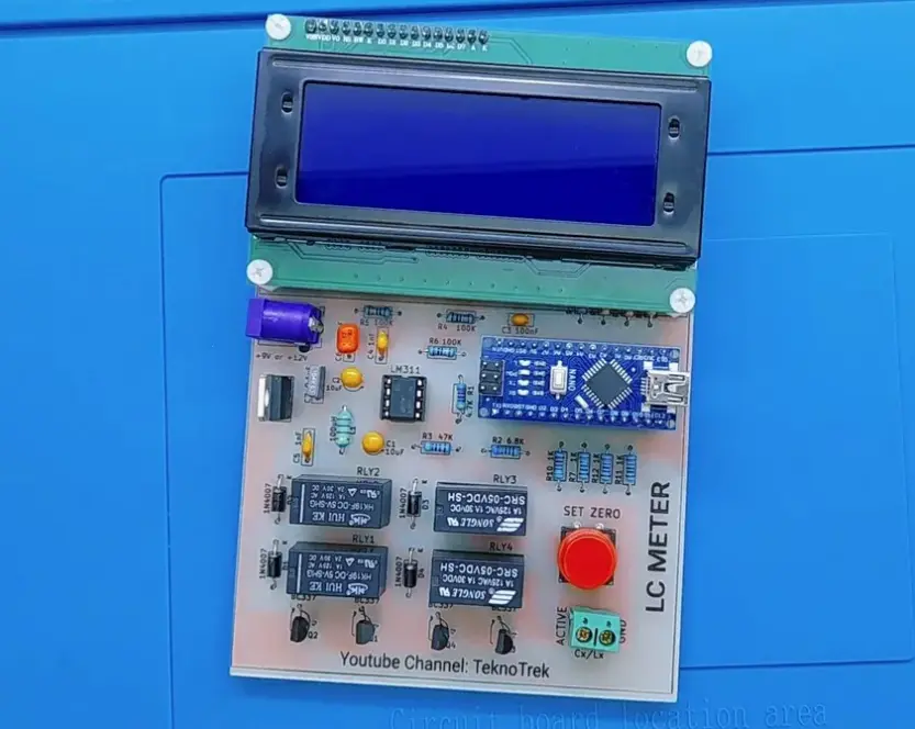 DIY High-Precision Auto-Ranging LC Meter