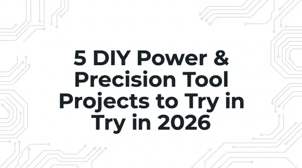 5 DIY Power & Precision Tool Projects to Try in 2026