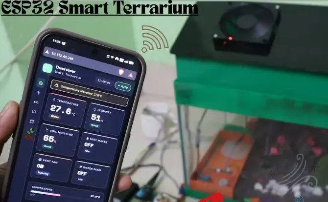 IoT Based ESP32 Smart Terrarium