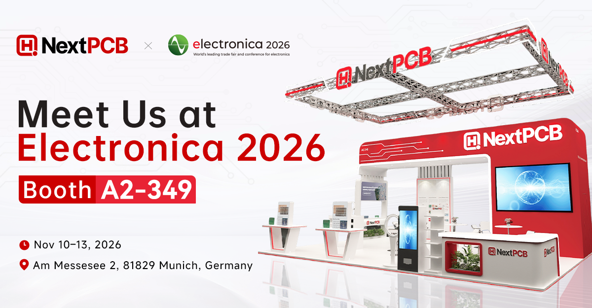 Meet NextPCB at Electronica 2026 in Munich this November